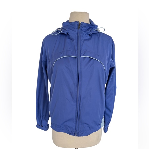Nike ACG Jackets & Blazers - Nike ACG Women's Blue Purple Full Zip Windbreaker Jacket Size Small polyester